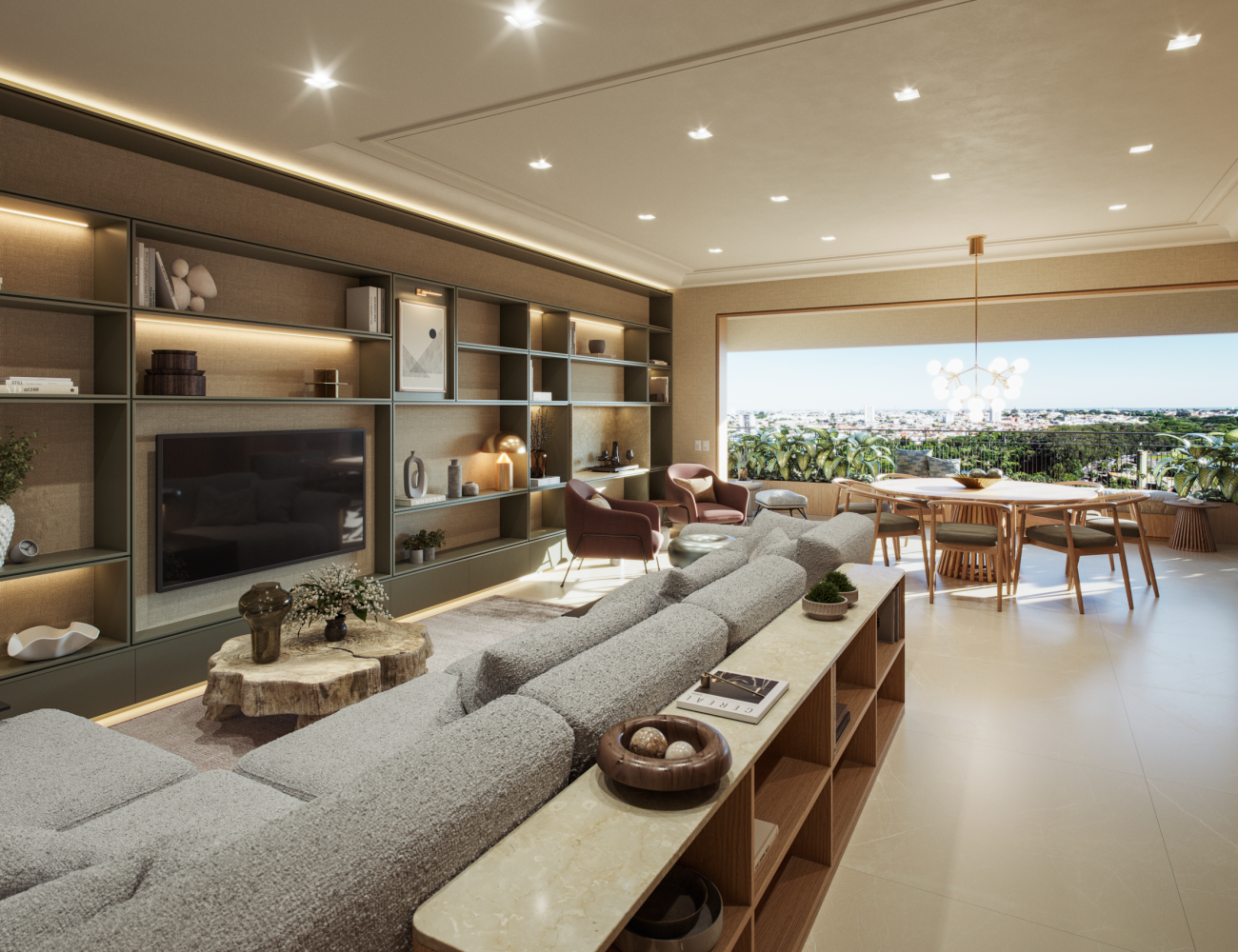 37.Living Apartamento Decorado 190m2 A
