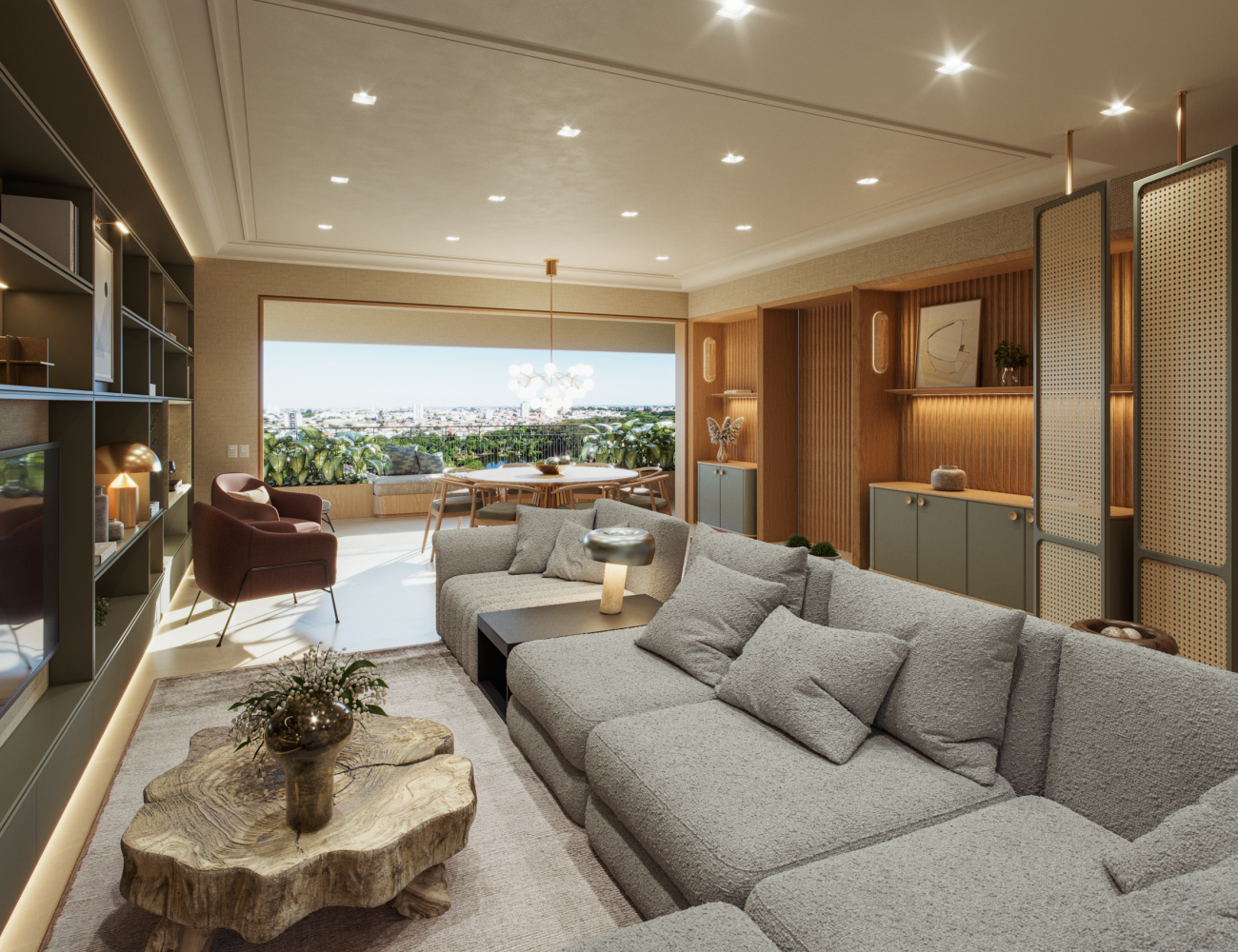 37.Living Apartamento Decorado 190m2 B